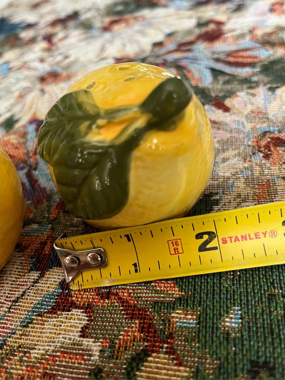 Lemon Salt and Pepper Shakers
